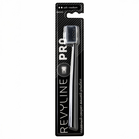 Зубная щетка Revyline SM6000 PRO Black Edition, мягкая