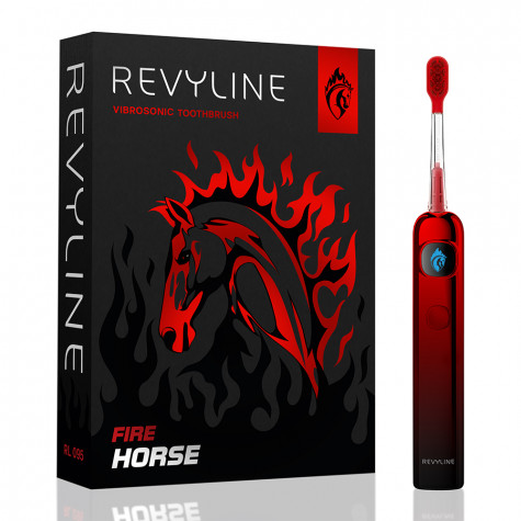 Электрическая звуковая зубная щетка Revyline RL 095 Special Color Edition Fire Horse